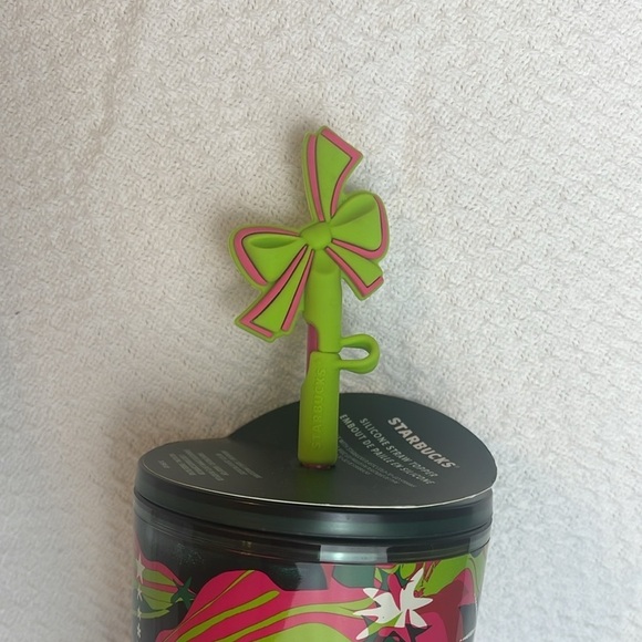 Starbucks NEW HOLIDAY 2023 Tumbler with Straw Topper‎ NWT - Picture 2 of 9